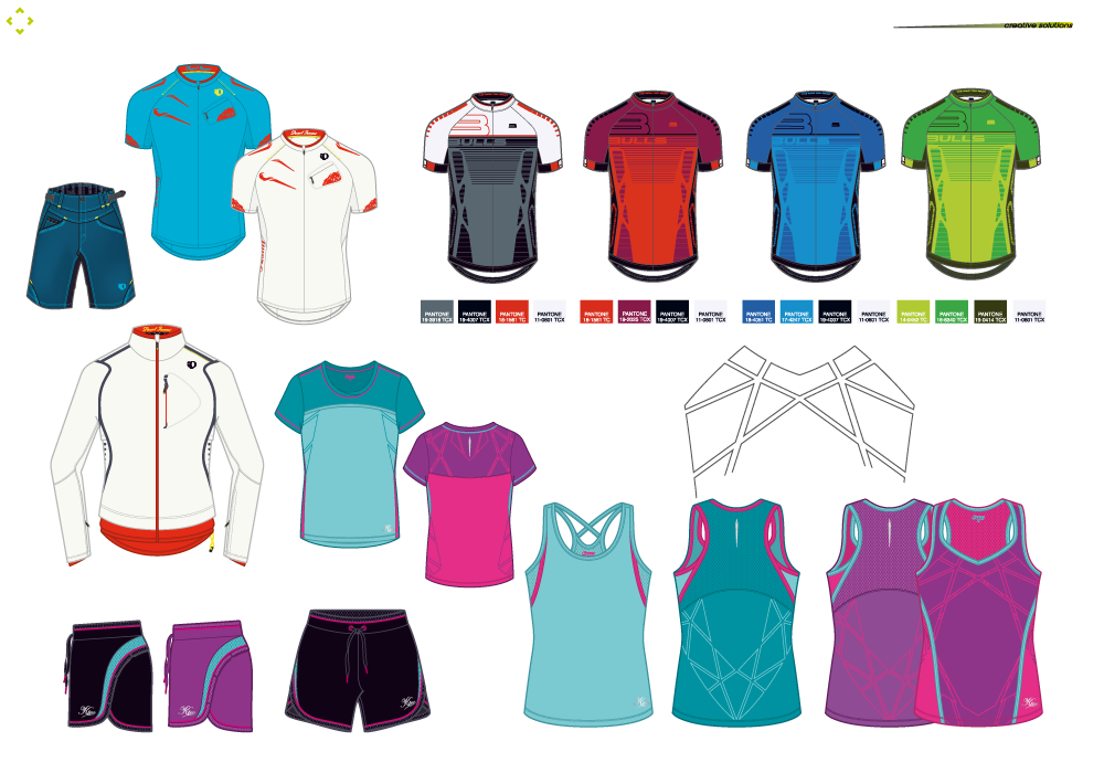We design collection of sportswear clothing collection